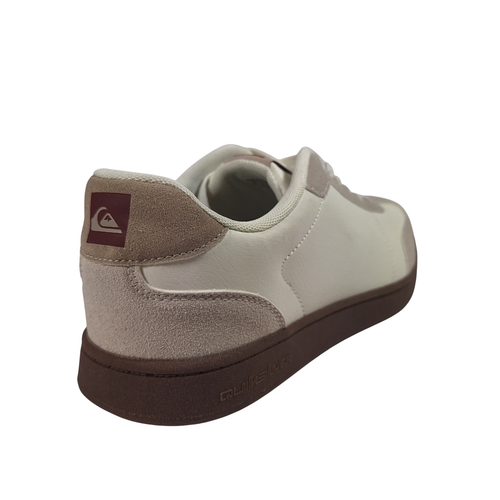 Quiksilver Hombre Raya Blanco Imitación Cuero y Gamuza Talla 11 - Imagen 5 de 12
