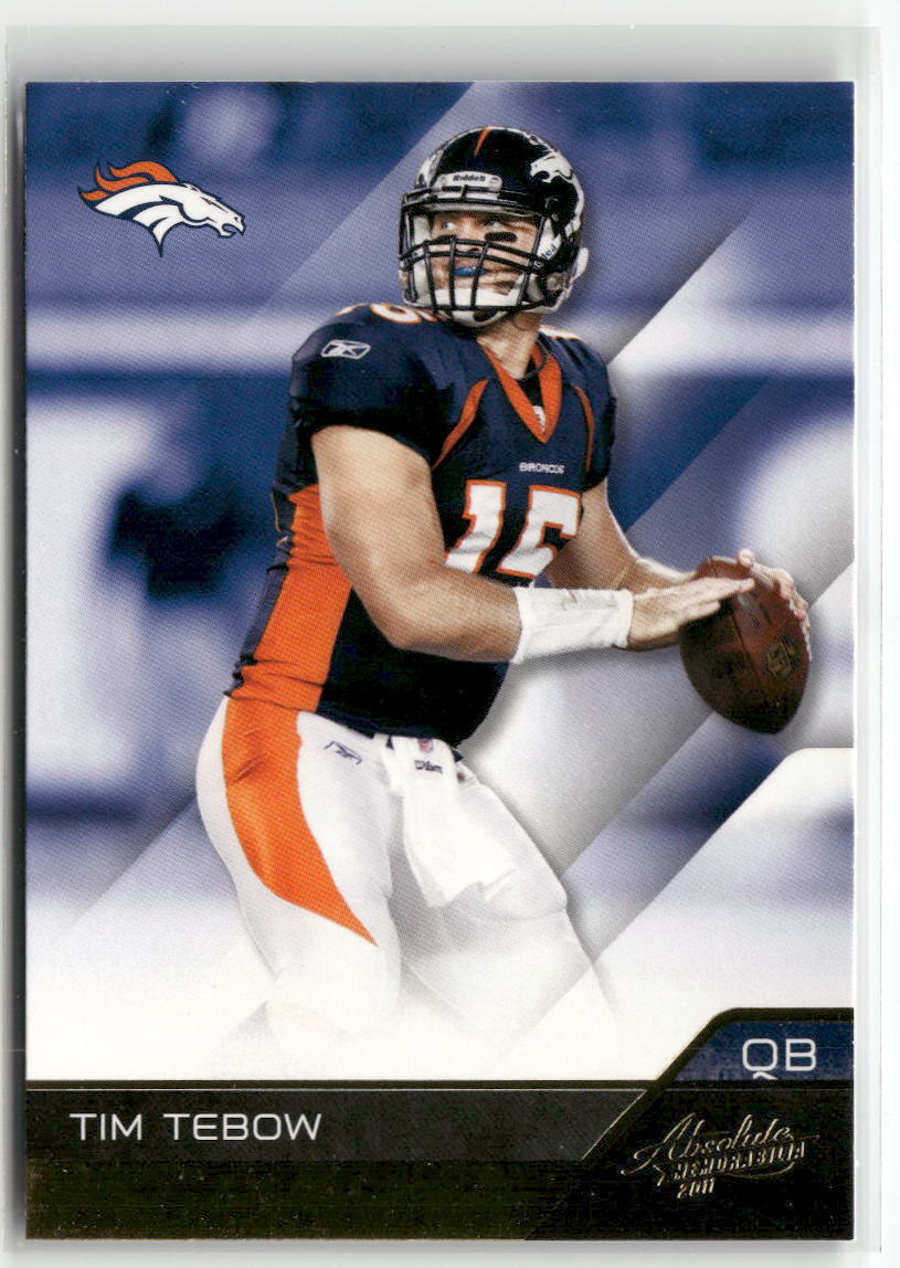 2011 Panini Absolute Memorabilia #34 Tim Tebow Retail ☘️171