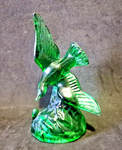 VETRO DI MURANO VINTAGE UCCELLI DI COLORE VERDE VINTAGE - 第 1/14 張圖片