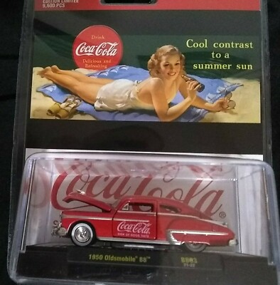 M2 Machines Coca Cola 1950 Oldsmobile 88 BB03 1:64 Limited