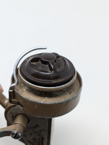 The Ambidex- Vintage Metal Fishing Casting Reel  No1 Young Of Redditch England - Afbeelding 4 van 7