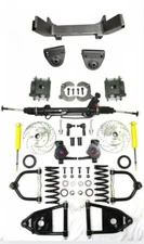 1960-1965 Ford Falcon Comet Weld-In IFS Mustang 2 Front End Kit Manual Drop Kit