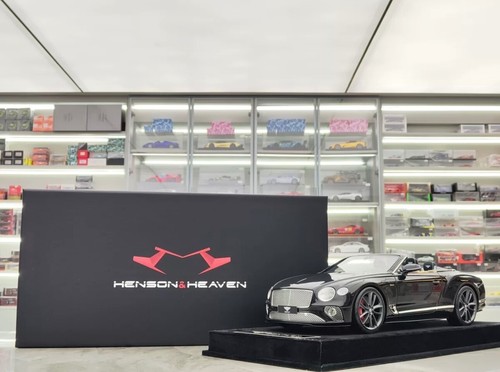 Bentley Continental GTC Speed Edition (Gloss Black) [H&H] 1:18 scale - Picture 2 of 9