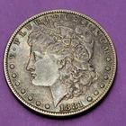 1881P Morgan Silver Dollar $1 VF+ Toned 230832