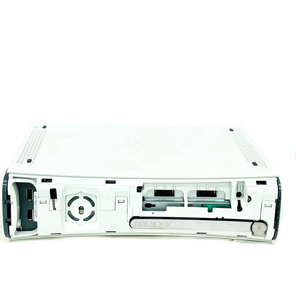 Microsoft Xbox 360 Game Home Console System White B4J-00107 without Front Panel - Image 3 of 4