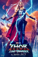 Thor Love And Thunder movie poster (d)  - 11" x 17" - Natalie Portman