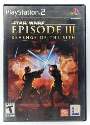 Star Wars Episode III 3 Revenge of the Sith (Sony PS2, 2005)