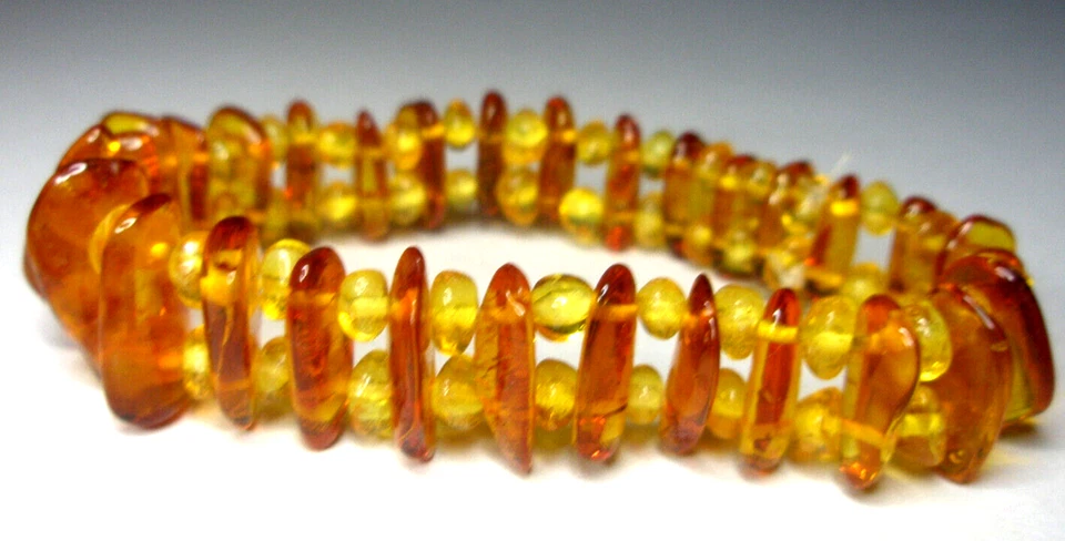 LA PULSERA  DEL ÁMBAR BÁLTICO -  miel y coñac - Imagen 3 de 4