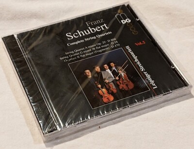 MDG 307 0602-2 cd Schubert COMPLETE STRING QUARTETS V.2 Leipziger SQ mint SEALED