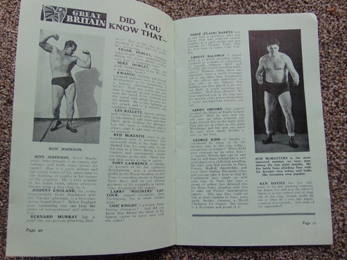 The Mat magazine - July 1950 (wrestling, Lou Thesz, George De Relwyskow, etc) - Picture 2 of 6