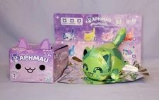 Aphmau MeeMeows Litter 4 Celestial Mystery Plush-Green Emerald Cat 6"  Toy