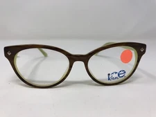 Ice Eyeglasses Frame ICE1003 TORTOISE 50-27-139 Green/Tort Full Rim BO28