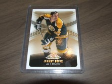 2015-16 Fleer Showcase # 100 johnny bucyk