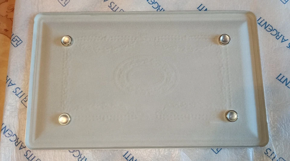 ITS ARGENTI HOMELINE - Vassoio Piccolo cm 25 x 15 con Lamina di Argento - Immagine 2 di 4