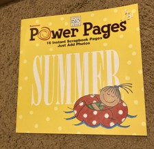 Me  My Big Ideas SUMMER Power Pages Instant Scrapbook Pages Seasons DIY Craft