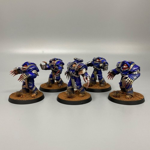 LEGIÓN CATAPHRACTII TERMINATORS ULTRAMARINES MARINES ESPACIALES PINTADO HEREJÍA HORUS - Imagen 2 de 4