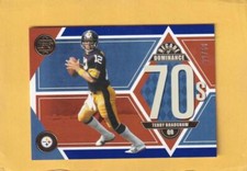 2022 Panini Legacy Decade of Dominance Blue Terry Bradshaw Steelers NM-MT+ 22/50