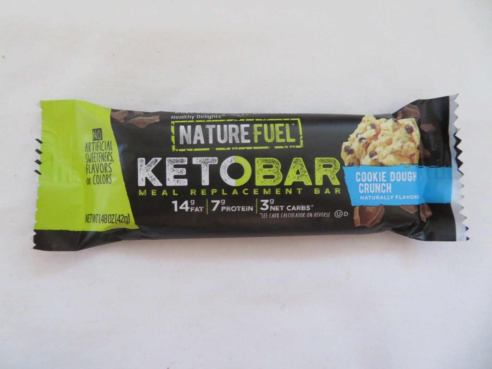 (7) Healthy Delights Nature Fuel Keto Bar Meal Replacement Cookie Do 1.