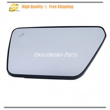 For 2021-2025 Ford F150 Left Driver Side Heated Mirror Glass W/ Blind Spot