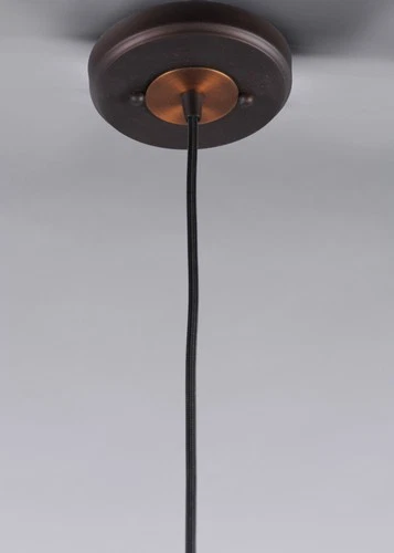 Maxim 10085 Bronze/Brass Sedona Single Light 10"W Mini Pendant - Picture 2 of 9