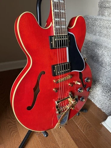 Epiphone Back to the Future ES-345 Cherry Red with Hardshell Case BTTF