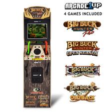 Big Buck Hunter Mossy Oak Deluxe Arcade Machine Full-Size Cabinet Multiplayer