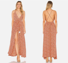Faithfull the Brand x Revolve Santa Rosa Maxi Dress Blossom Village Size 2 XS