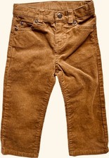 Janie Jack Fall Basics Solid Brown Corduroy Pants, 18-24 mos.