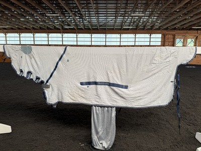 78  Bucas Buzz Off Full Neck Horse Fly Sheet  - Used