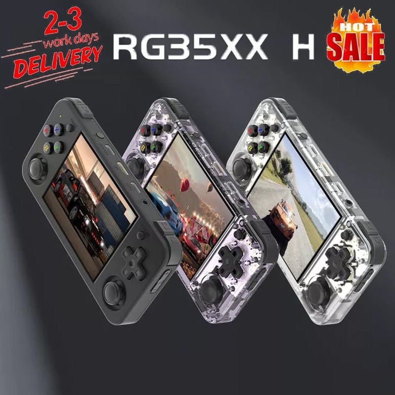 Anbernic RG35XX H Retro Handheld Games Console Linux 64GB - ALL COLOURS - NEW