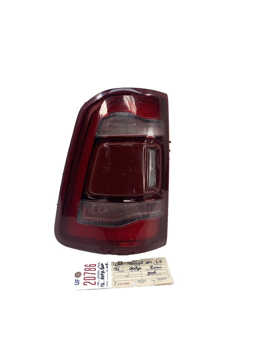 2019 2020 2021 2022 DODGE RAM 1500 LEFT DRIVER SIDE TAIL LIGHT OEM