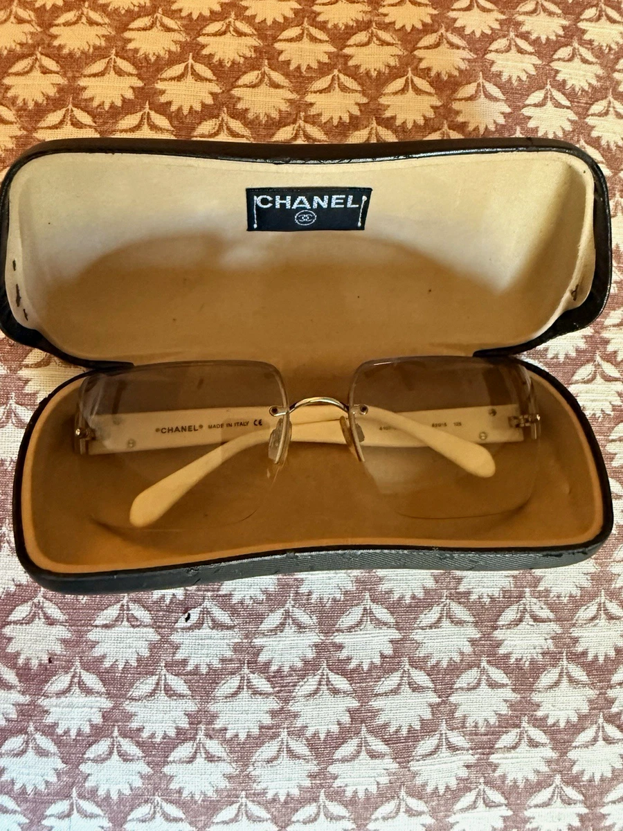 CHANEL Rimless Brown Sunglasses for Women for sale | eBay