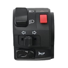 7/8" 22mm Left Handlebar Switch, Horn Turn Signal Warning Light Switches, for