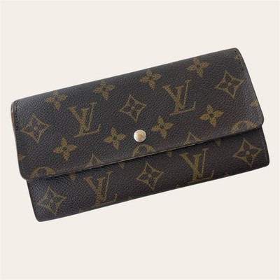 Louis Vuitton Emilie Wallet Monogram Canvas | Vintage LV Purse | Brown