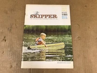 Vintage The Skipper Yachting Magazine - February 1965