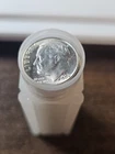 1959-D UNC. 50 ROOSEVELT DIMES 90% SILVER $5 ROLL
