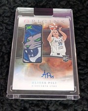 2024 Panini WNBA Origins Alissa Pili Minnesota Lynx RPA Patch Auto Logo READ