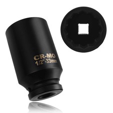 33mm Socket 12 Driveantislip Impact Sockets With 12point Designheavyduty ...