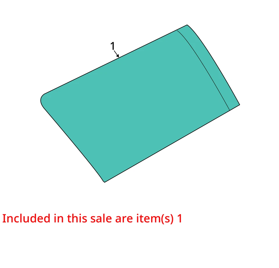 Lincoln Navigator 2018-2021 OEM cuarto trasero derecho ventana de cristal (123"" SWB) Foto 3 de 4