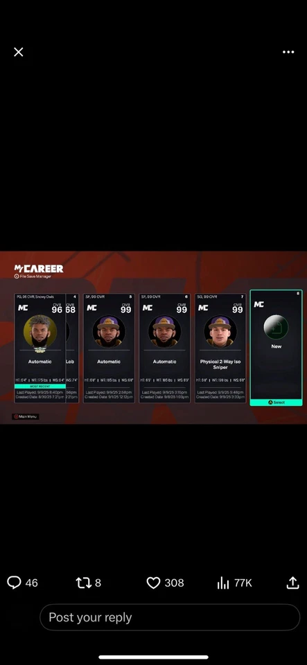 TV w/Xbox Series X Black 1TB w/All Accessories/NBA2K26/ 2 million VC worth $450 - Image 4 of 4