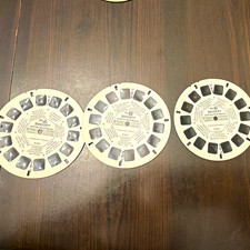 Vintage View-Master Snoopy The Red Baron 3 Reel Lot Peanuts Charlie Brown Sawy