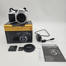 Kodak PIXPRO AZ421 16.0 MP 42x Zoom Digital Camera - White - 4gb SD  Charger