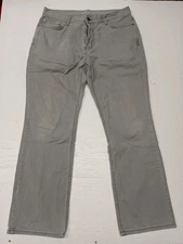 36x32 Unbranded Gray Jeans Good Condition 100% Cotton Boot Cut