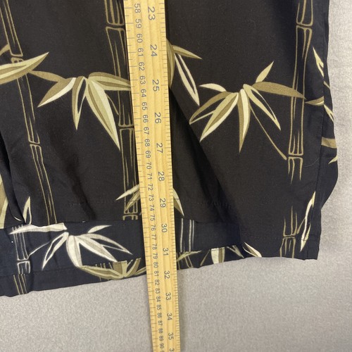 Vintage Hawaiian Reserve Collection Hawaiihemd Herren Large schwarz Bambus Viskose - Bild 7 von 8