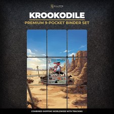 Krookodile 137 Black Bolt Extended Art Print Binder Page Custom