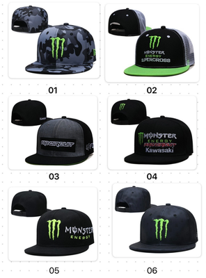 #ad #ad Unisex SnapBack Hat Flat Brim Kawasaki Monster Moto Supercross Racing $20.00