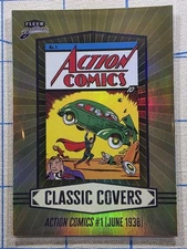 Fleer Brilliants Superman - Action Comics #1 (1938) CC-1 - Classic Covers - Card