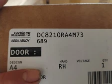 corwin russwin DC8210 RA4M73 Heavy Duty RH DOOR CLOSER 689 Finish 