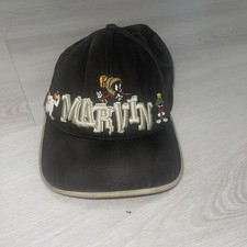 Vtg. Marvin the Martian 1991 Looney Tunes Hat Warner Bros Made USA BONUS PINS X2