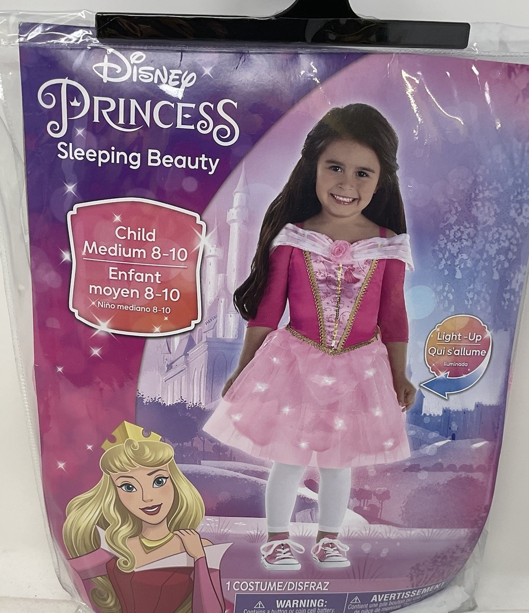 disney princess dress size 10 Size M (8-10) New SLEEPING BEAUTY Costume Princess Disney Licensed